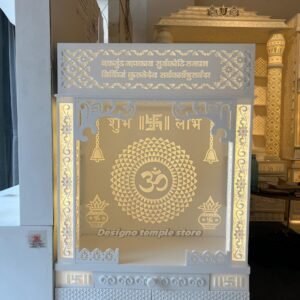 Om engraving Korian Marble Temple 1- designotemplestore