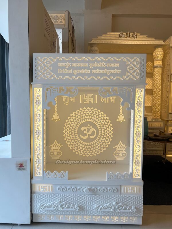 Om engraving Korian Marble Temple 1- designotemplestore