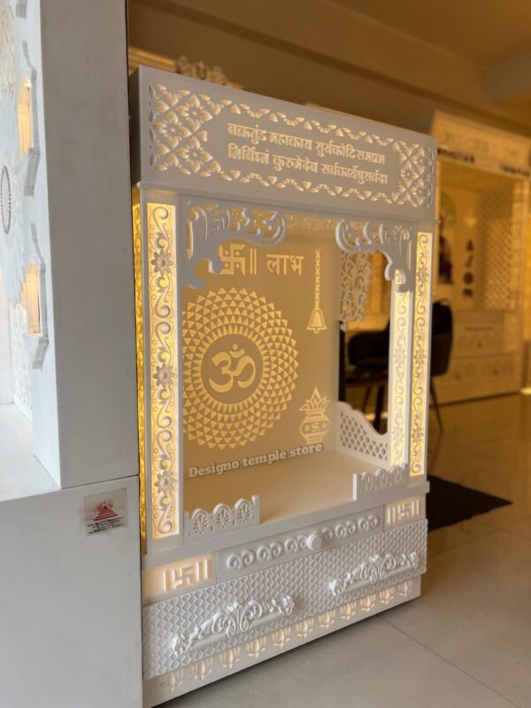 Om engraving Korian Marble Temple 3- designotemplestore.com
