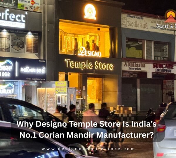 Why Designo Temple Store Is India’s No.1 Corian Mandir Manufacturer