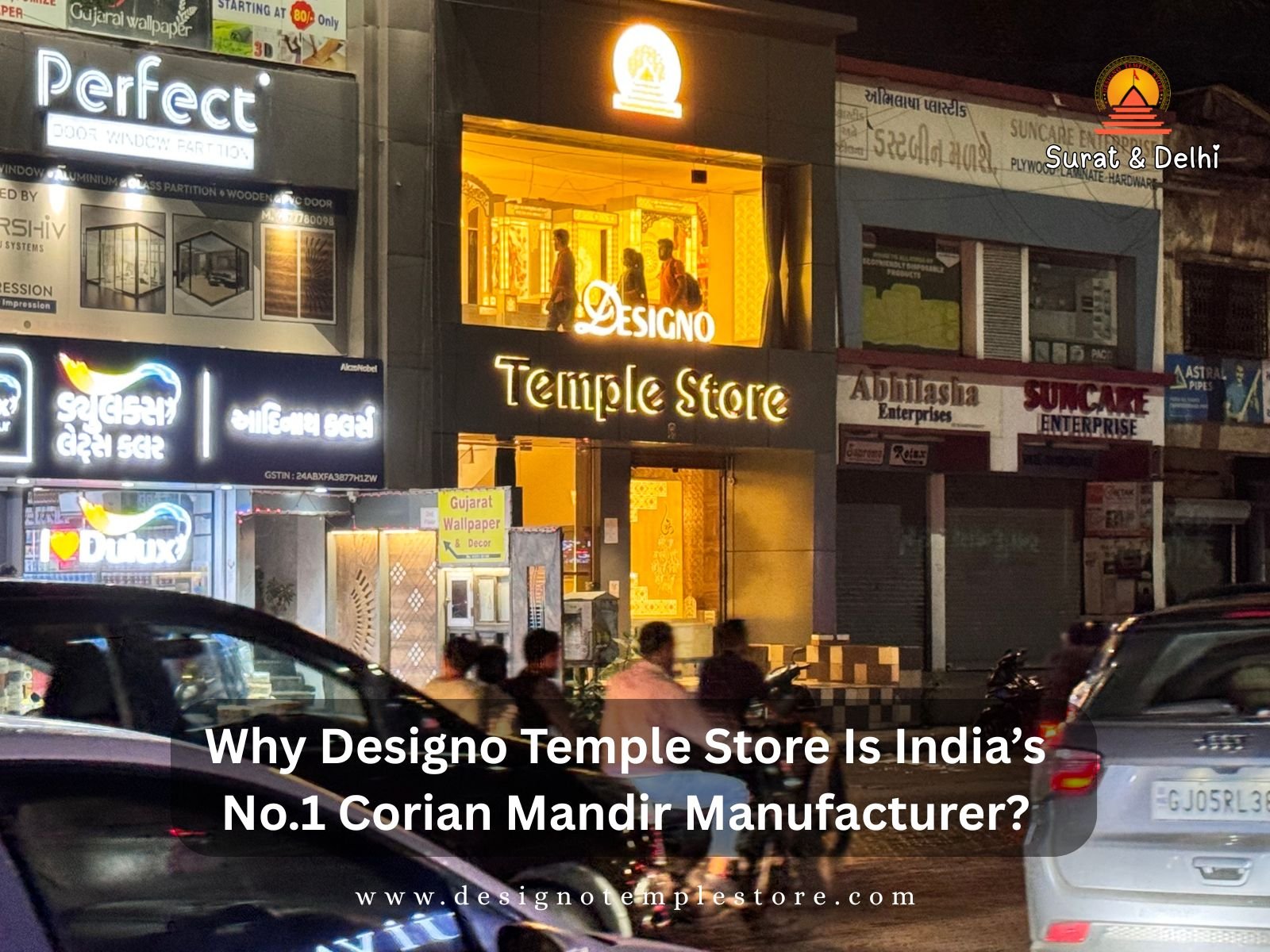 Why Designo Temple Store Is India’s No.1 Corian Mandir Manufacturer