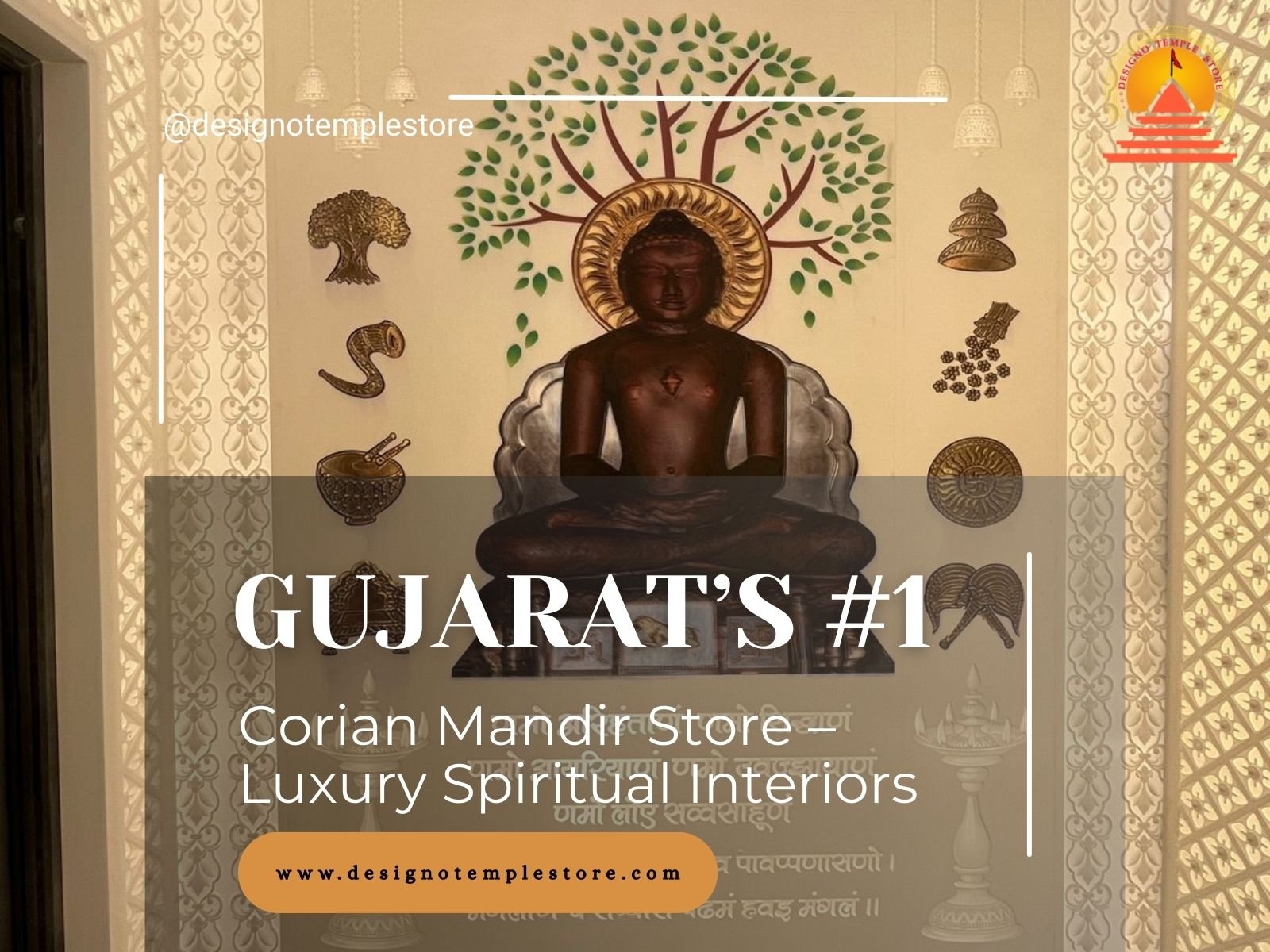 Gujarat’s #1 Corian Mandir Store – Luxury Spiritual Interiors