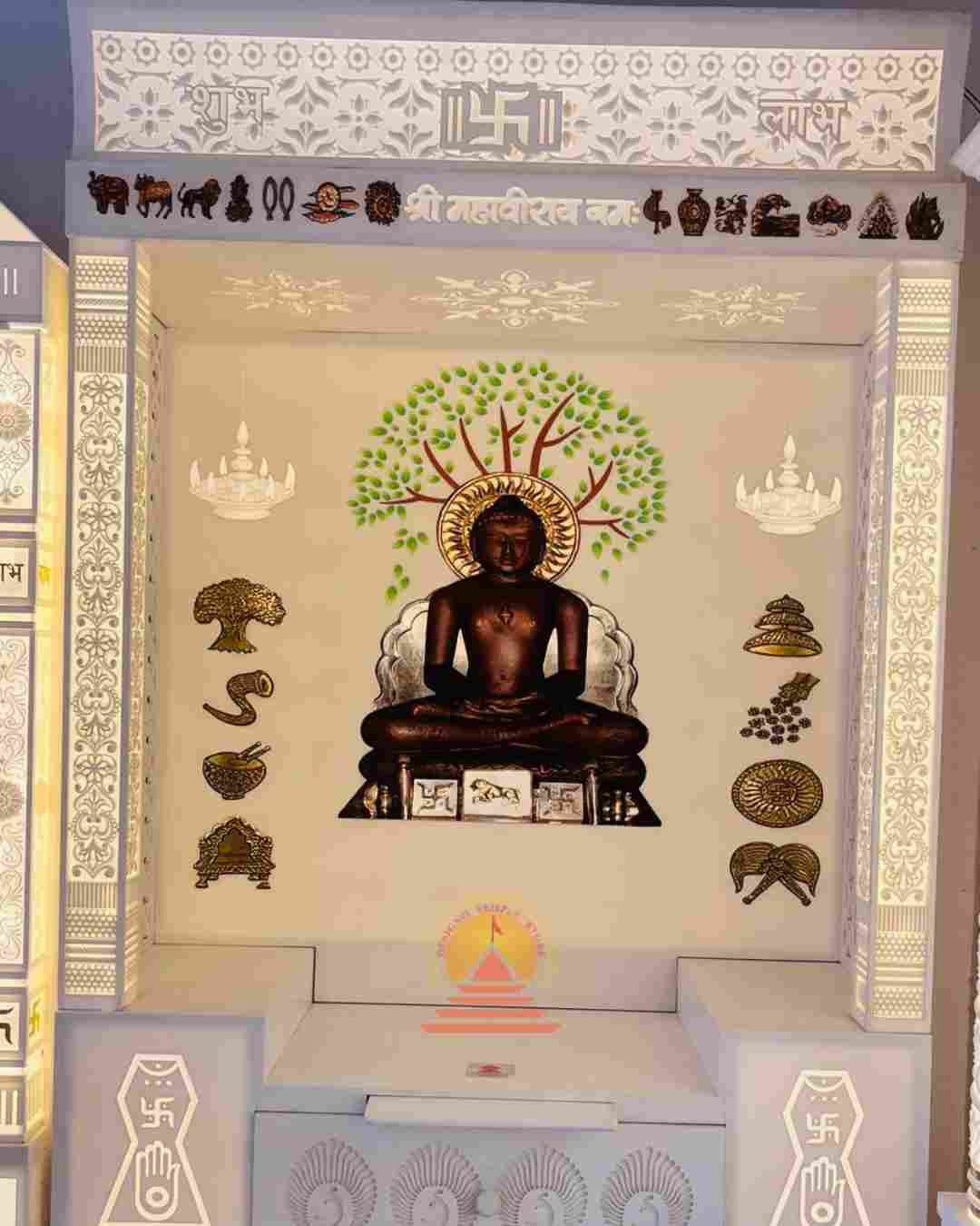 JAIN MANDIR WITH LIGHT IMG2- DESIGNOTEMPLESTORE