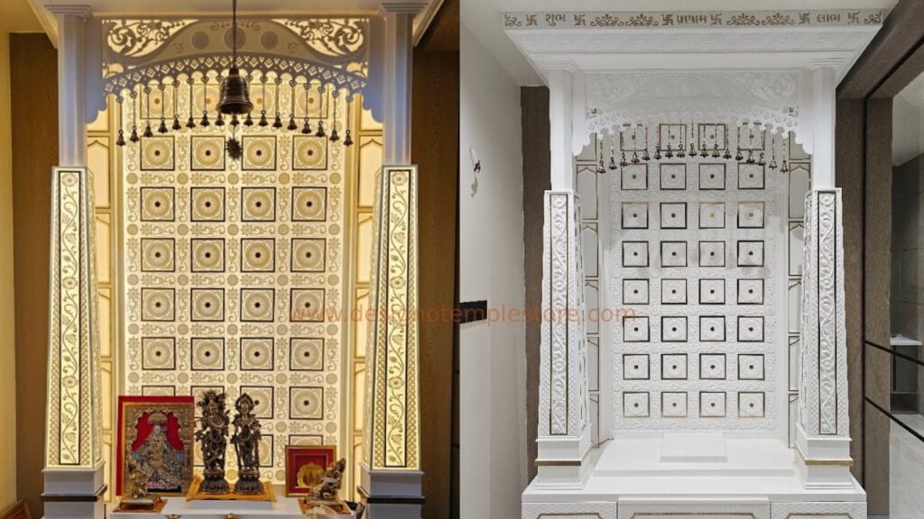 CORIAN MARBLE TEMPLE STORE IN GUJARAT- DESIGNOTEMPLESTORE